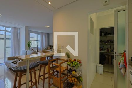 Cozinha de apartamento à venda com 3 quartos, 226m² em Gutierrez, Belo Horizonte