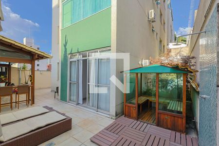 Varanda de apartamento à venda com 3 quartos, 226m² em Gutierrez, Belo Horizonte