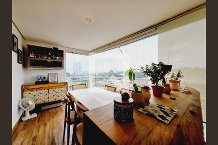 Varanda da Sala de apartamento à venda com 3 quartos, 95m² em Vila Gomes, São Paulo