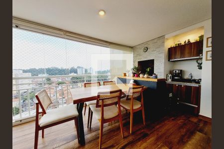 Varanda da Sala de apartamento à venda com 3 quartos, 95m² em Vila Gomes, São Paulo