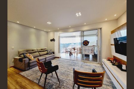 Sala de apartamento à venda com 3 quartos, 95m² em Vila Gomes, São Paulo