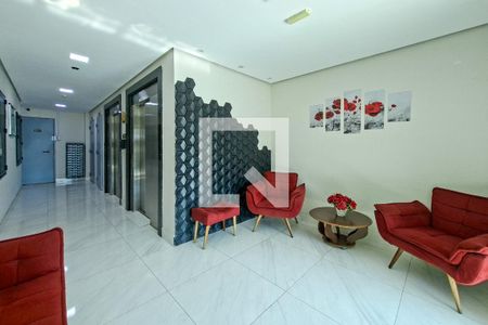 Área comum de apartamento para alugar com 2 quartos, 48m² em Nova Mirim, Praia Grande