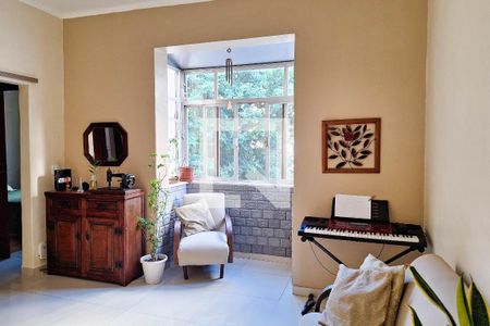 Sala de apartamento à venda com 2 quartos, 55m² em Icaraí, Niterói