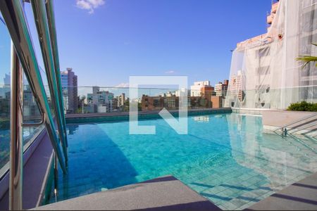 Área comum - Piscina de apartamento para alugar com 1 quarto, 25m² em Boa Vista, Porto Alegre