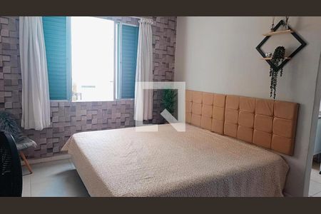 Sala/Quarto de kitnet/studio para alugar com 1 quarto, 35m² em Canto do Forte, Praia Grande