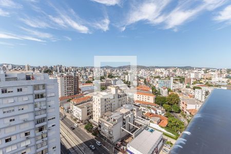Vista do Espaço Gourmet de kitnet/studio à venda com 1 quarto, 25m² em Rio Branco, Porto Alegre