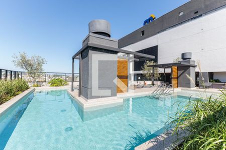 Área comum - Piscina de kitnet/studio à venda com 1 quarto, 25m² em Rio Branco, Porto Alegre