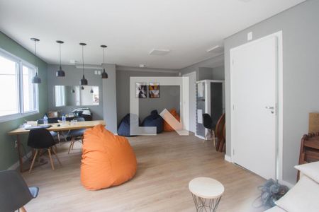 Área comum de kitnet/studio para alugar com 1 quarto, 20m² em Vila das Belezas, São Paulo