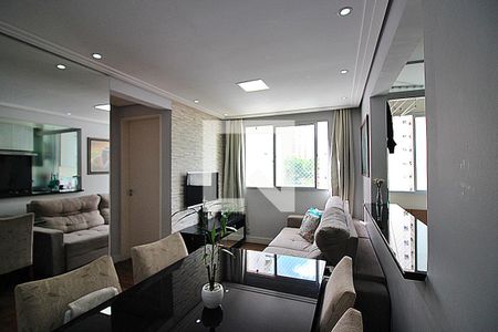 Sala  de apartamento para alugar com 2 quartos, 47m² em Planalto, São Bernardo do Campo