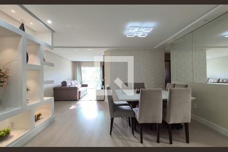 Sala de apartamento à venda com 3 quartos, 112m² em Parque Oratório, Santo André