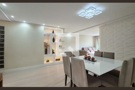 Sala de apartamento à venda com 3 quartos, 112m² em Parque Oratório, Santo André