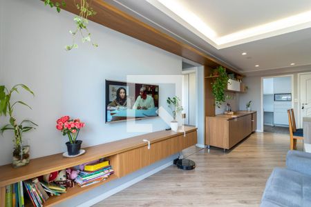 Sala de Estar de apartamento à venda com 2 quartos, 62m² em Parada Inglesa, São Paulo