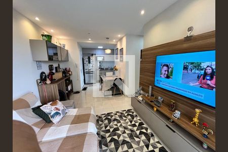 Sala/Cozinha de apartamento à venda com 2 quartos, 70m² em Taquara, Rio de Janeiro