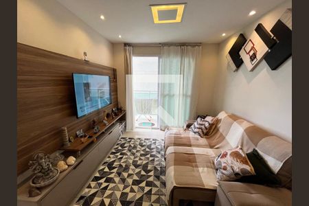 Sala/Cozinha de apartamento à venda com 2 quartos, 70m² em Taquara, Rio de Janeiro