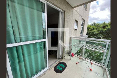 Varanda da Sala de apartamento à venda com 2 quartos, 70m² em Taquara, Rio de Janeiro