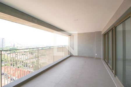 Varanda de apartamento à venda com 3 quartos, 149m² em Indianópolis, São Paulo