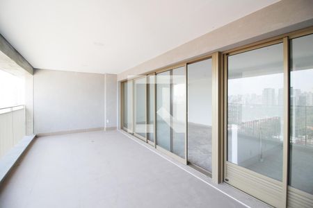 Varanda de apartamento à venda com 3 quartos, 149m² em Indianópolis, São Paulo