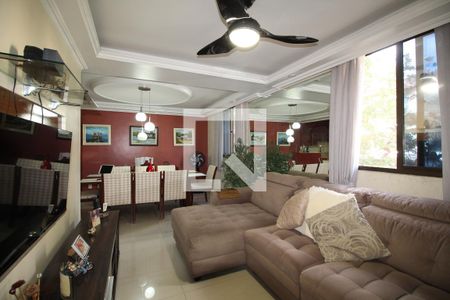 Sala de casa de condomínio à venda com 4 quartos, 141m² em Taquara, Rio de Janeiro