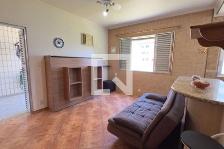 Sala/Quarto de kitnet/studio para alugar com 1 quarto, 33m² em Boqueirão, Praia Grande