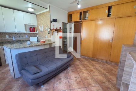 Sala/Quarto de kitnet/studio para alugar com 1 quarto, 33m² em Boqueirão, Praia Grande