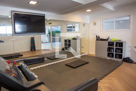 Área comum - Academia de apartamento à venda com 2 quartos, 51m² em Santa Cecília, Porto Alegre