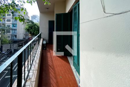 Varanda  de apartamento para alugar com 2 quartos, 90m² em Bela Vista, São Paulo
