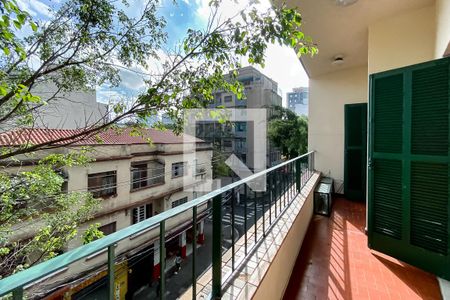 Varanda  de apartamento para alugar com 2 quartos, 90m² em Bela Vista, São Paulo