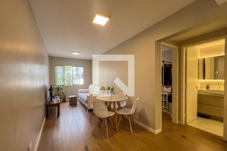 Sala de apartamento à venda com 1 quarto, 40m² em Vila Mariana, São Paulo