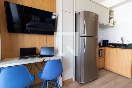 Cozinha de kitnet/studio à venda com 1 quarto, 28m² em Perdizes, São Paulo