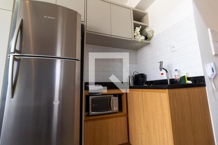 Cozinha de kitnet/studio à venda com 1 quarto, 28m² em Perdizes, São Paulo