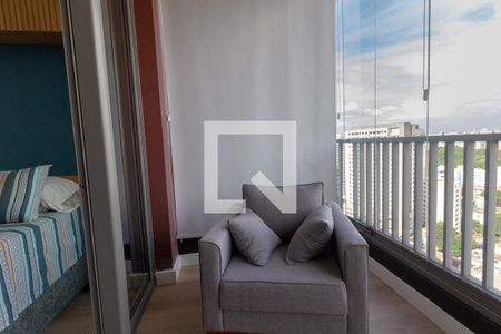 Stúdio - Varanda de kitnet/studio à venda com 1 quarto, 28m² em Perdizes, São Paulo