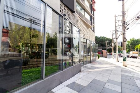 Vista da Rua de kitnet/studio à venda com 1 quarto, 28m² em Perdizes, São Paulo