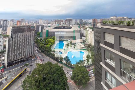 Área comum - Vista de kitnet/studio à venda com 1 quarto, 28m² em Perdizes, São Paulo