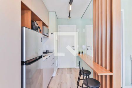 Studio - Quarto e Cozinha de kitnet/studio para alugar com 1 quarto, 20m² em Butantã, São Paulo