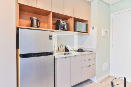 Studio - Quarto e Cozinha de kitnet/studio para alugar com 1 quarto, 20m² em Butantã, São Paulo