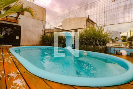 Varanda do Espaço Gourmet de casa à venda com 3 quartos, 180m² em Mário Quintana, Porto Alegre