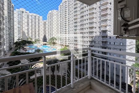 Varanda da Sala de apartamento para alugar com 2 quartos, 64m² em Marapé, Santos