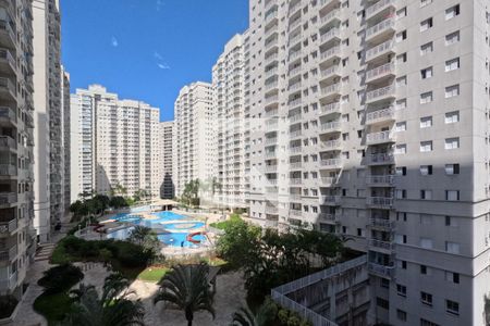 Vista da Varanda da Sala de apartamento para alugar com 2 quartos, 64m² em Marapé, Santos