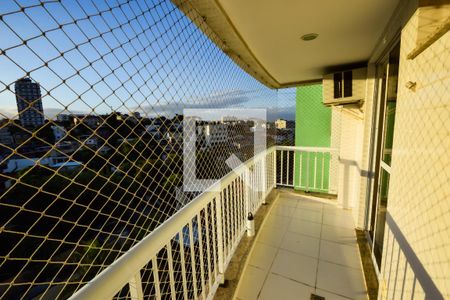 Varanda da Sala de apartamento à venda com 2 quartos, 60m² em Cachambi, Rio de Janeiro