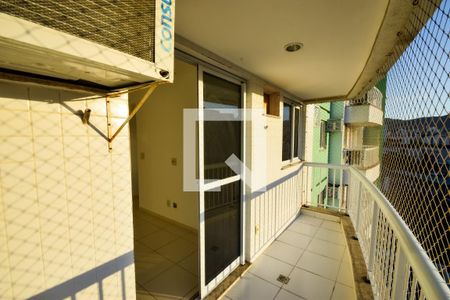 Varanda da Sala de apartamento à venda com 2 quartos, 60m² em Cachambi, Rio de Janeiro