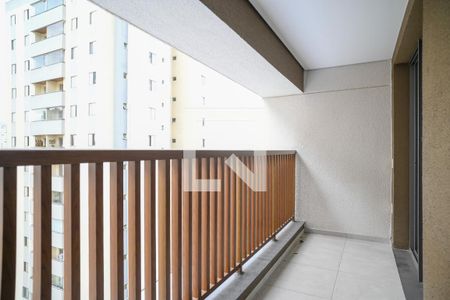 Varanda de apartamento à venda com 1 quarto, 32m² em Vila Gumercindo, São Paulo