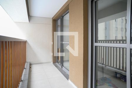 Varanda de apartamento à venda com 1 quarto, 32m² em Vila Gumercindo, São Paulo