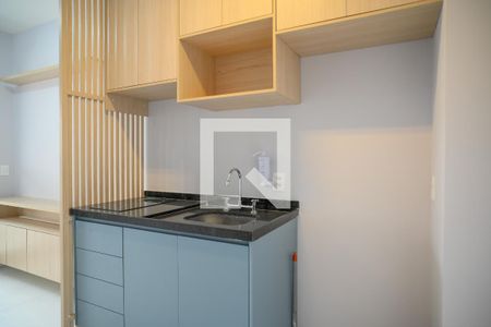 Cozinha de apartamento à venda com 1 quarto, 32m² em Vila Gumercindo, São Paulo