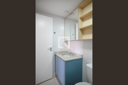 Banheiro de apartamento à venda com 1 quarto, 32m² em Vila Gumercindo, São Paulo