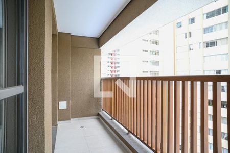 Varanda de apartamento à venda com 1 quarto, 32m² em Vila Gumercindo, São Paulo