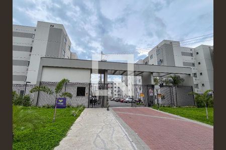 Fachada e portaria de apartamento para alugar com 2 quartos, 45m² em Campo Grande, Rio de Janeiro