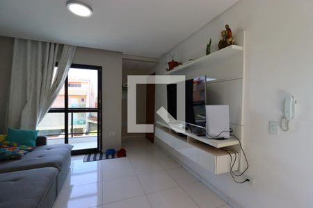 Sala de apartamento à venda com 2 quartos, 122m² em Vila Pires, Santo André