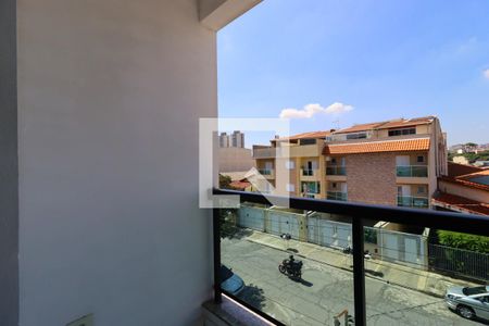 Sacada da Sala de apartamento à venda com 2 quartos, 122m² em Vila Pires, Santo André
