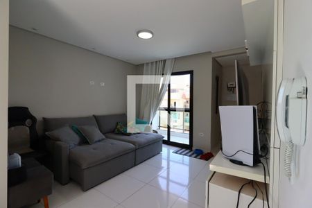 Sala de apartamento à venda com 2 quartos, 122m² em Vila Pires, Santo André