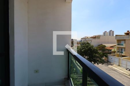 Sacada da Sala de apartamento à venda com 2 quartos, 122m² em Vila Pires, Santo André